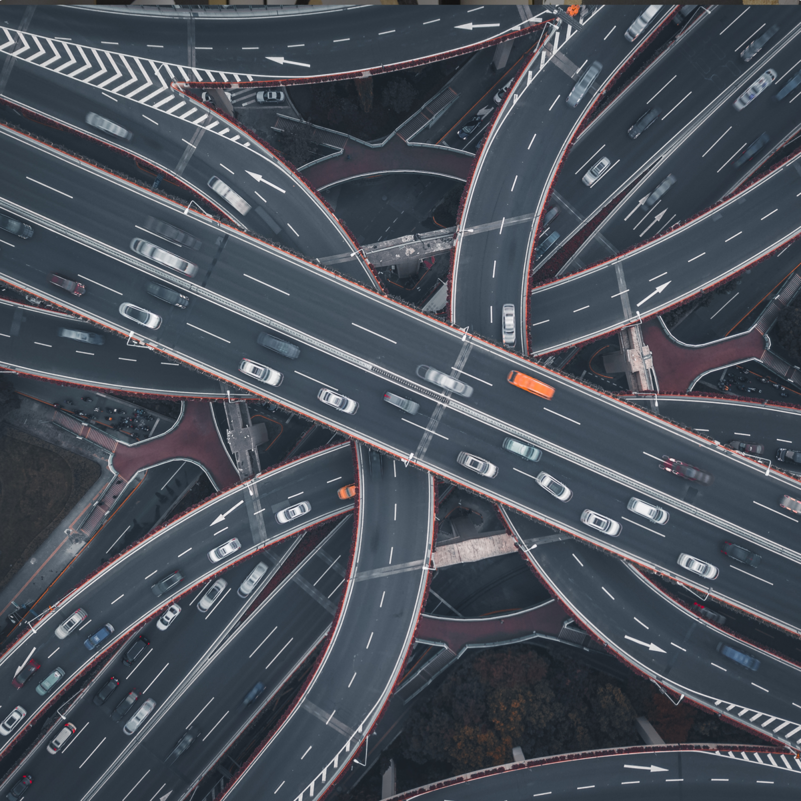 Aerial of Highway