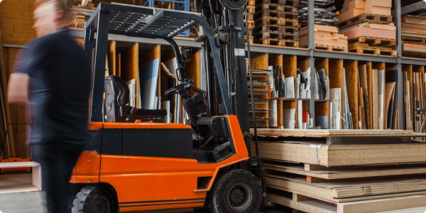 warehouse forklift operator