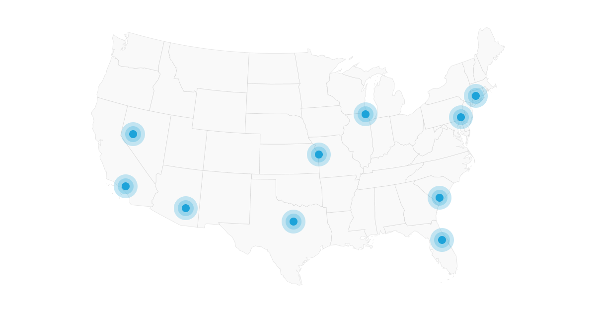 WarehouseQuote Capacity Map Graphic